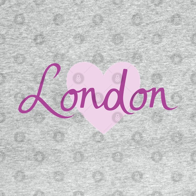 London Script & Heart by NataliePaskell